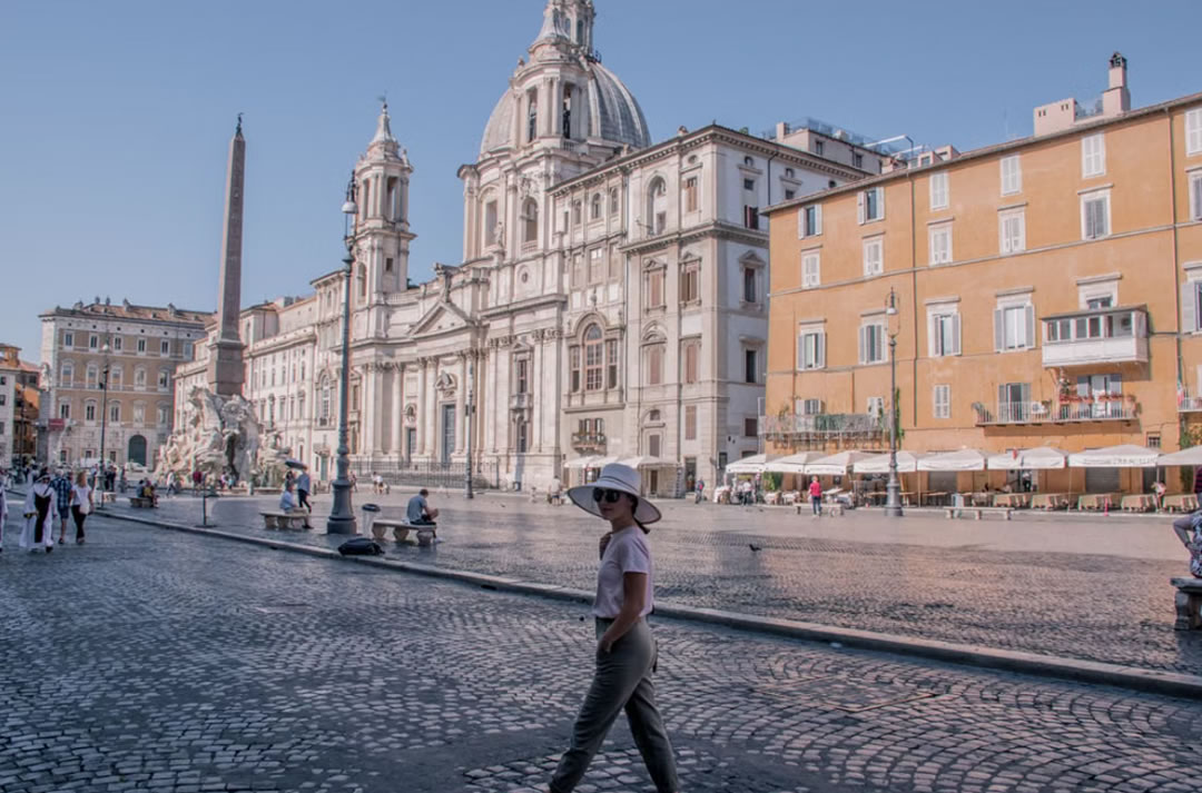 La Piazza Navona: La Fuente de los Cuatro Ríos de Bernini y las Leyendas de Borromini