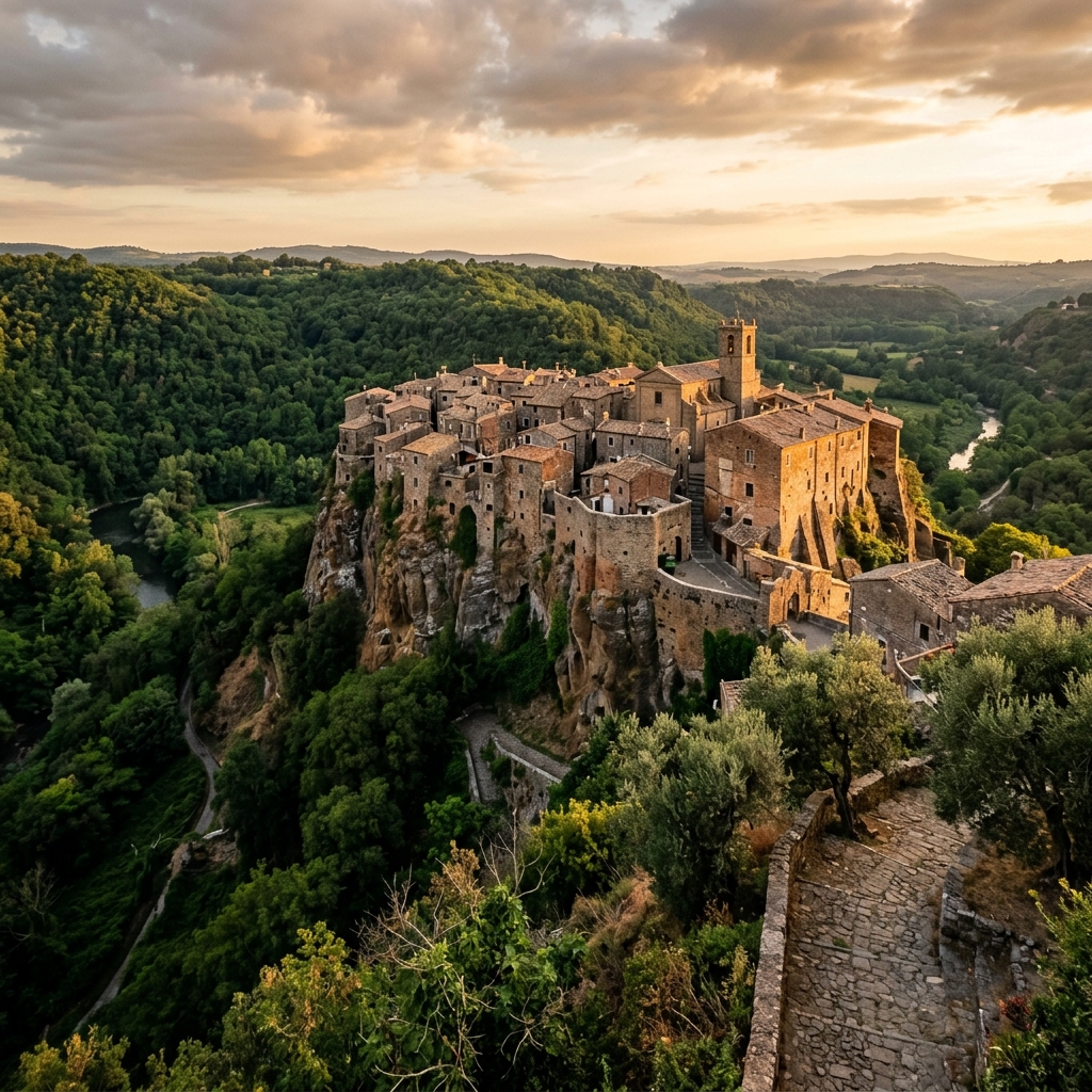 Calcata: El mágico pueblo medieval de los artistas suspendido en el tiempo