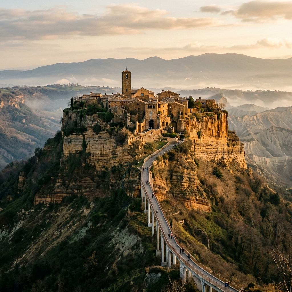 Civita di Bagnoregio: La joya medieval que desafía el abismo y el tiempo