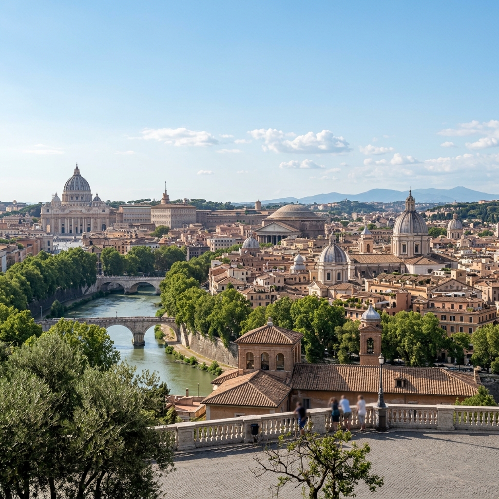 El Gianicolo: La panorámica de 180 grados definitiva sobre el cielo de Roma