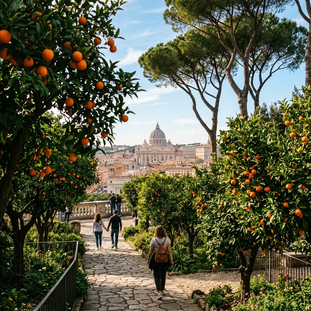 El Giardino degli Aranci: El romántico refugio de los naranjos y el ojo de cerradura de Malta