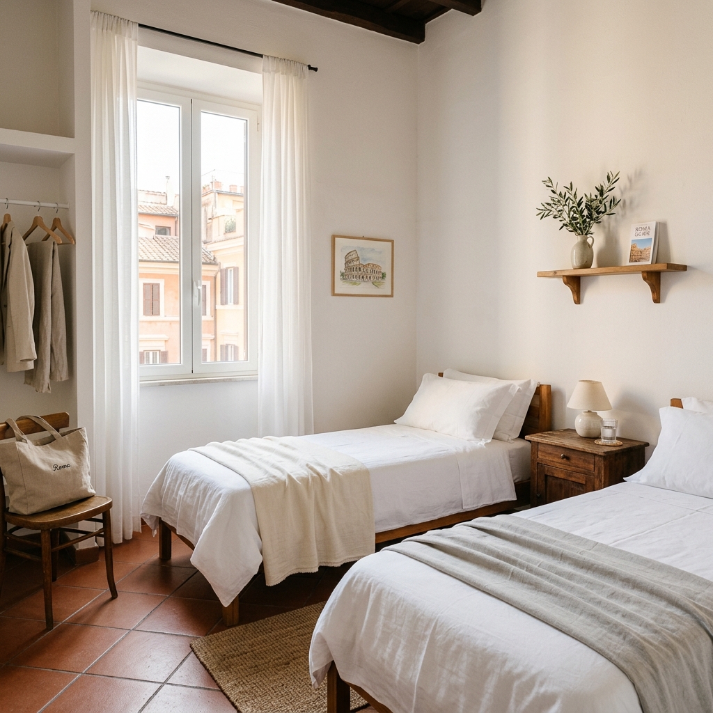 Free Guest House: El hostal boutique tranquilo y familiar cerca del Coliseo