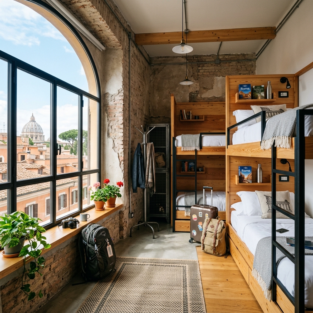 Generator Rome: Diseño boutique industrial y confort premium en el Esquilino