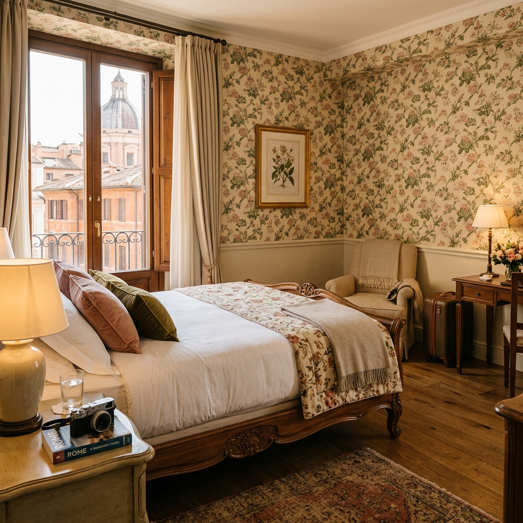 Hotel Condotti: Elegancia boutique y moda a pasos de la Plaza de España