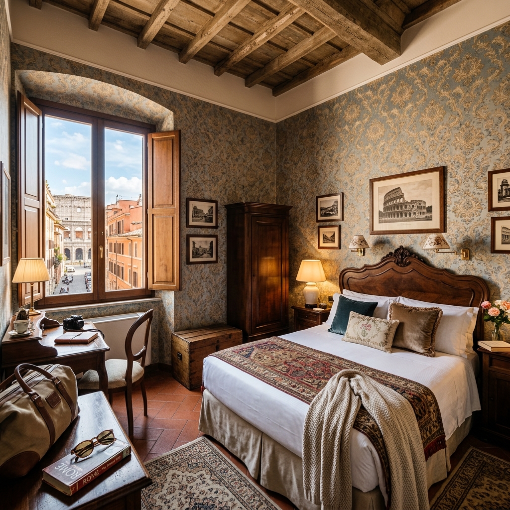 Hotel Paba: Un oasis familiar y con encanto a pasos del Coliseo romano