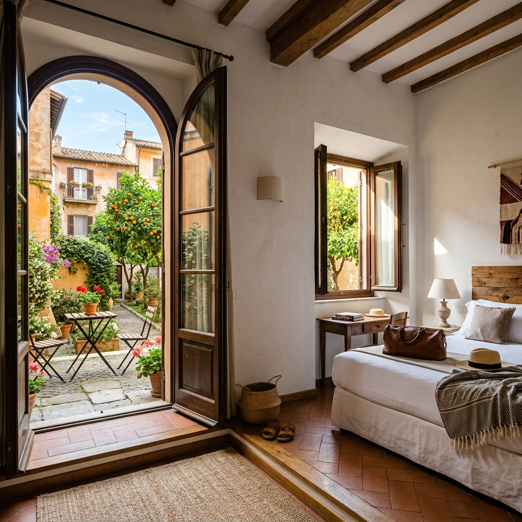 Hotel Santa Maria: Un oasis de paz y naranjos en el corazón bohemio de Trastevere