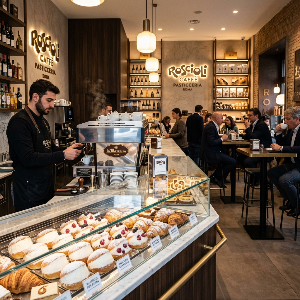 Roscioli Caffè Pasticceria: La revolución gourmet del espresso y el maritozzo en Roma