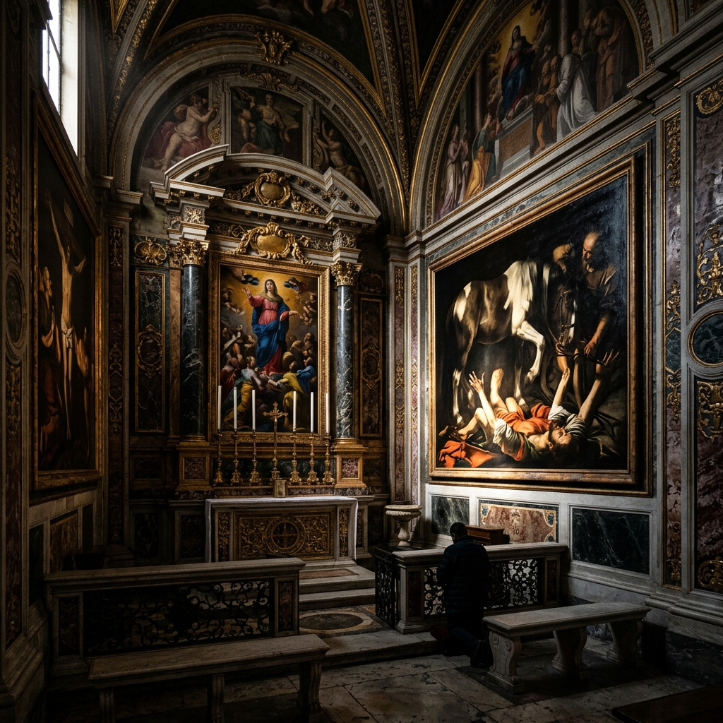 Basílica de Santa María del Popolo: El museo de Caravaggio, Rafael y Bernini en una sola parada